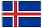 ijsland vlag voetbal