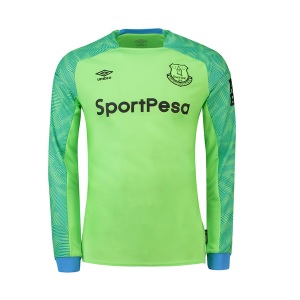 Verkeerd telefoon Onrustig Everton FC Keepersshirt 2018-2019 kopen? | Groene Shirts Keepers
