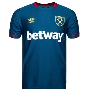 straal Geschikt Zeg opzij West Ham United Shirt Uit 2018-2019 kopen? | Umbro Uitshirts & Tenues