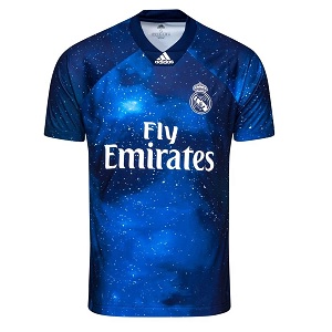 Rechtmatig Periodiek Riet Real Madrid EA Sports Donkerblauw Voetbalshirt kopen? | 4e FIFA Shirt
