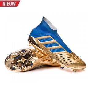 Temmen afdrijven comfortabel adidas Hoge Voetbalschoenen Predator Blauw Goud | Voetbalshirtsdirect
