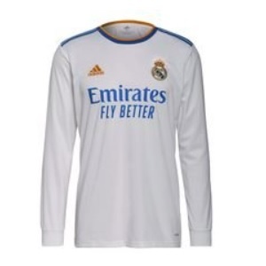 weggooien Gespierd Gering Real Madrid Shirt Long Sleeve 2021-2022 kopen? | Voetbalshirtsdirect