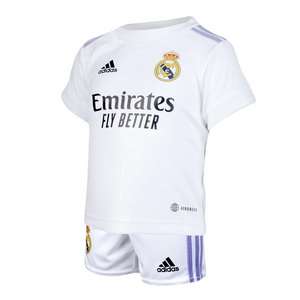 Barmhartig kubiek Festival adidas Real Madrid Wit Baby Tenue Minikit 2022-23 | Voetbalshirtsdirect