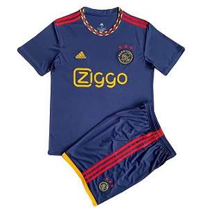 adidas Ajax Minikit 2022-2023 Blauw kopen? | Voetbalshirtsdirect
