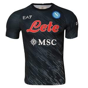 Allemaal Elegantie Cornwall EA7 Napoli 3de Shirt Zwart 2022-2023 kopen? | Voetbalshirtsdirect