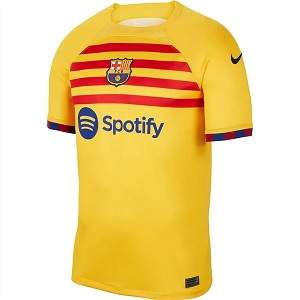 Boomgaard NieuwZeeland Lam Nike Barcelona Voetbalshirt Geel 2023-2024 kopen? | Voetbalshirts